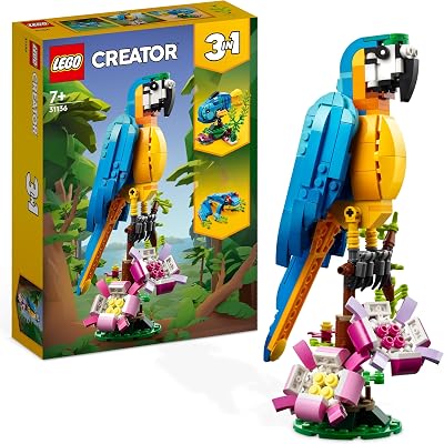 LEGO Creator 3 in 1 Exotische Papegaai Constructie Speelgoed voor - outlet/retourdeal
