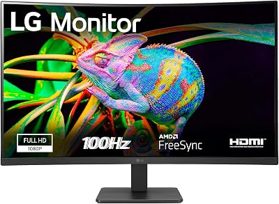 LG 32MR50C-B gebogen monitor - outlet/retourdeal