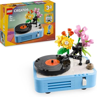 LEGO Creator 3in1 Record Player with Flowers Building Toy - outlet/retourdeal
