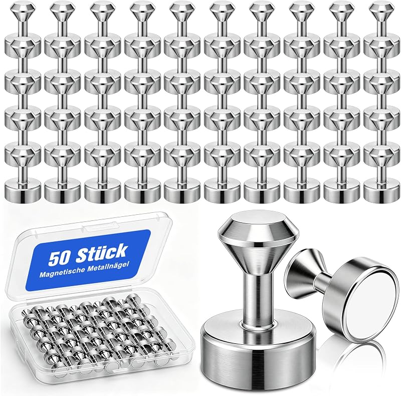 50 stuks sterke magneten 12×16 mm Neodymium magneten extra sterk - outlet/retourdeal