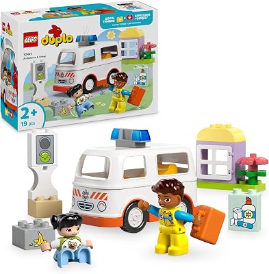 LEGO DUPLO Ambulance met chauffeur - outlet/retourdeal