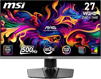 MSI mag 272QP QD-OLED X50 Gaming-monitor - outlet/retourdeal