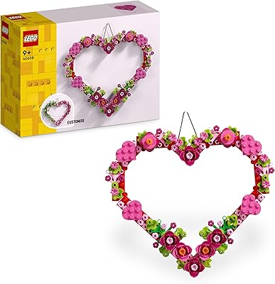 LEGO Hartvormige versiering -Bouwpakket Om te Knutselen voor Kinderen - outlet/retourdeal