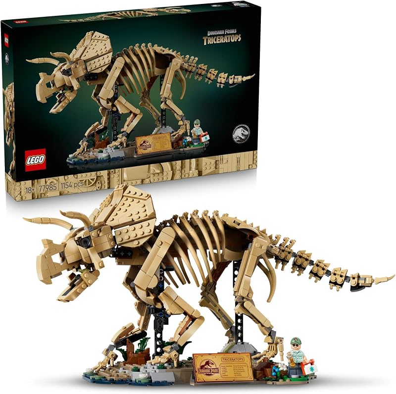 LEGO Jurassic World Dinosaurusfossielen: Triceratops - outlet/retourdeal