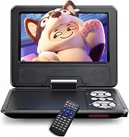 WOLFANG 9 5" Draagbare DVD-speler voor Kinderen & Autoreizen met 7 - outlet/retourdeal