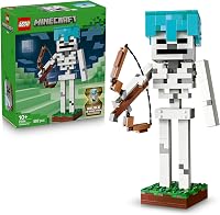 LEGO Minecraft Het Skelet Bouwpakket voor Kinderen met Mob Figuur - outlet/retourdeal