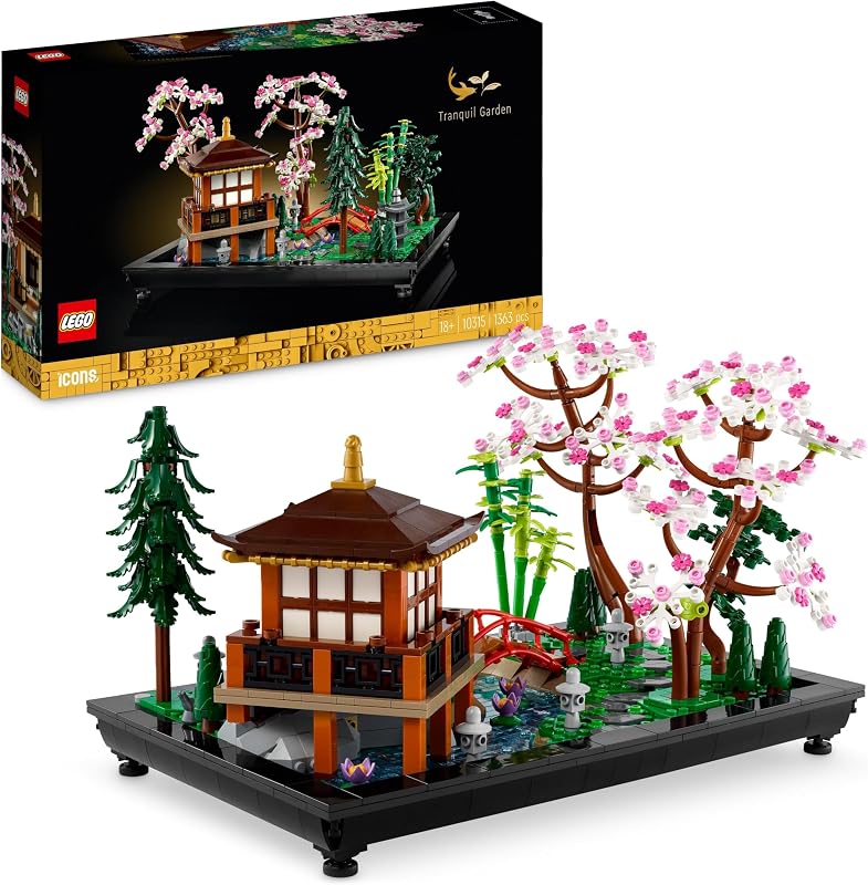 LEGO Icons Rustgevende tuin Japanse Set voor Volwassenen met - outlet/retourdeal