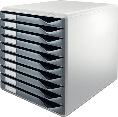 Leitz Ladenblok 10 Laden Uniek Sluitend Ladesysteem met Ladestops - outlet/retourdeal
