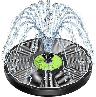 SZMP Zonne Fontein Glas 3.5W Zonne Vogelbad Fontein Pomp Zonder - outlet/retourdeal