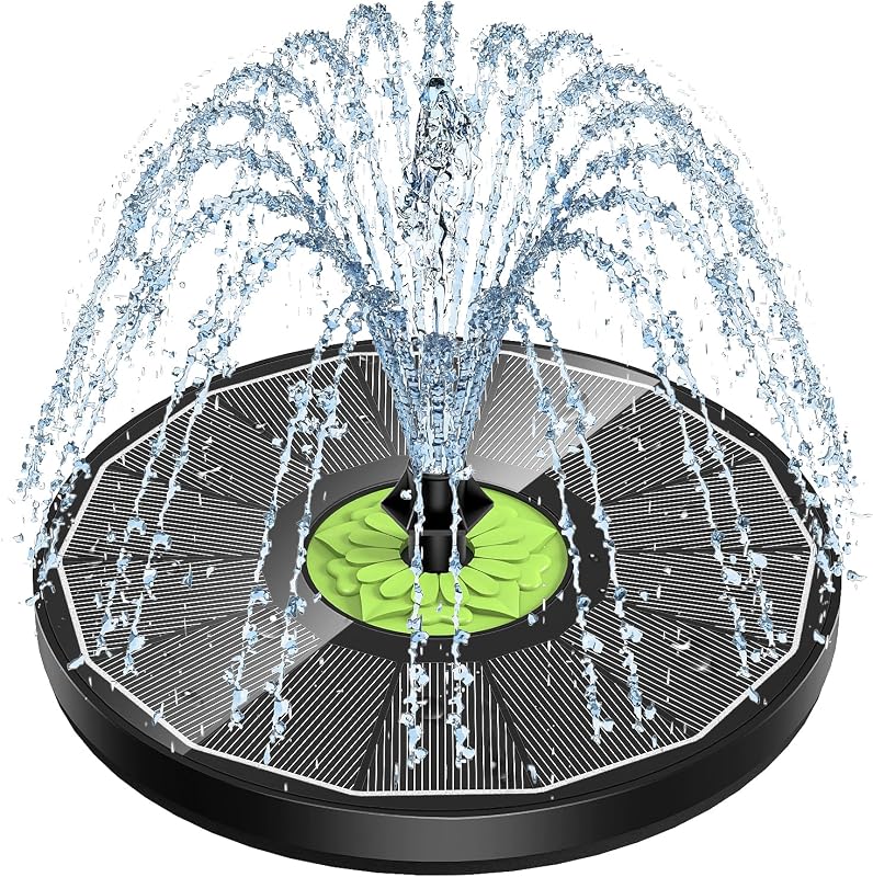 SZMP Zonne Fontein Glas 3.5W Zonne Vogelbad Fontein Pomp Zonder - outlet/retourdeal