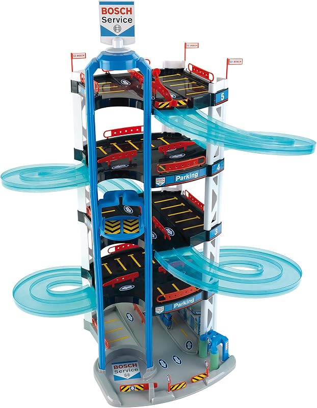 Theo Klein 2813 Bosch Car Service parkeergarage I Met 5 verdiepingen - outlet/retourdeal
