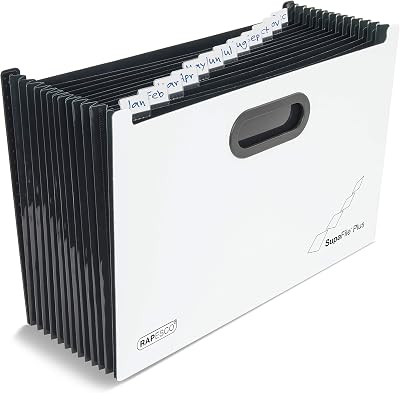 Rapesco 1624 SupaFile Plus Uitvouwbare Sorteermap met 13 Vakken - outlet/retourdeal