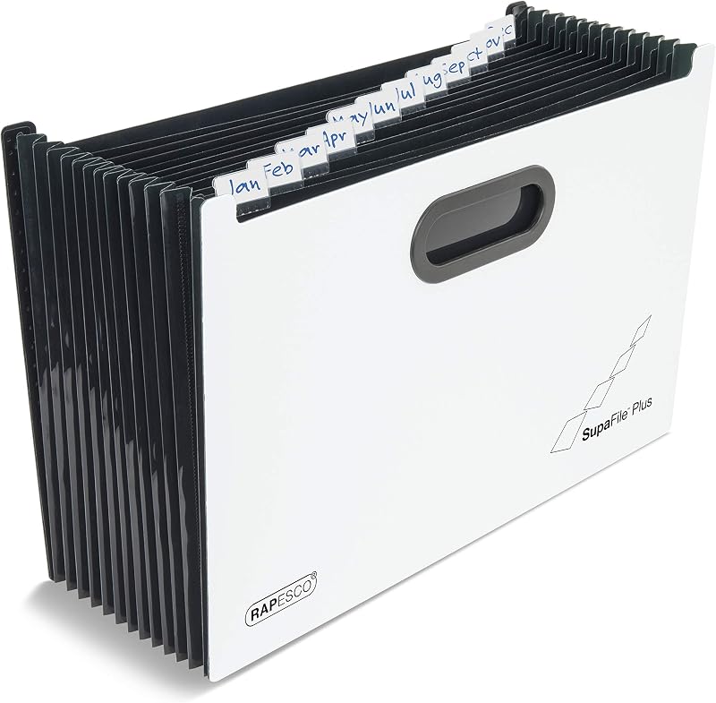 Rapesco 1624 SupaFile Plus Uitvouwbare Sorteermap met 13 Vakken - outlet/retourdeal