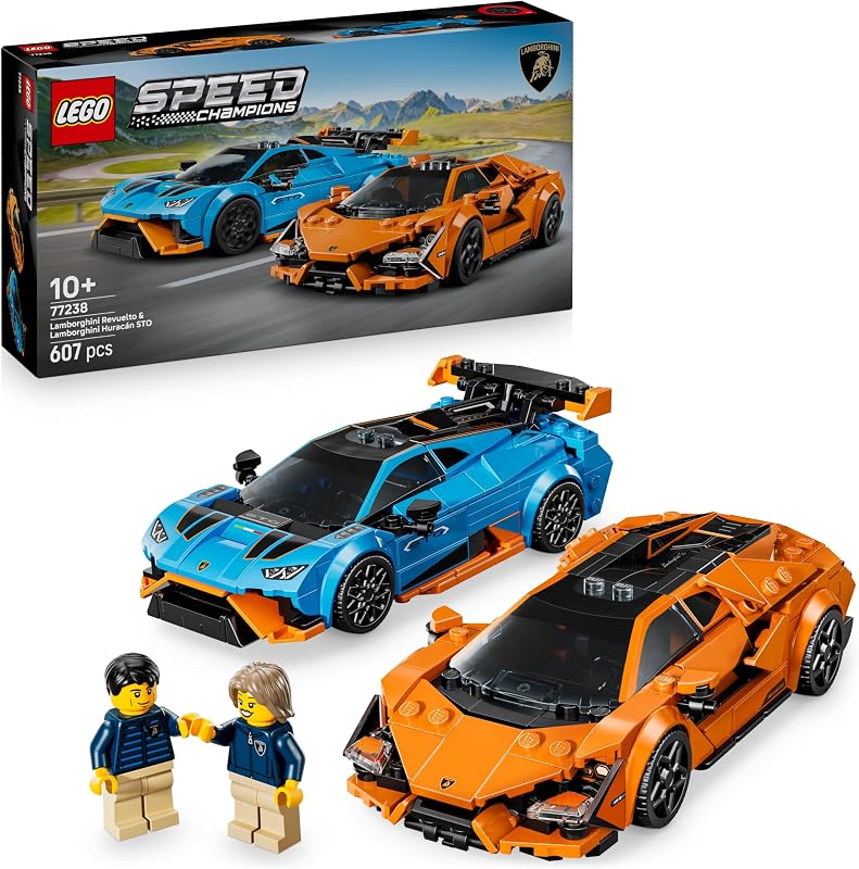 LEGO Speed Champions Lamborghini Revuelto en Huracán STO - outlet/retourdeal