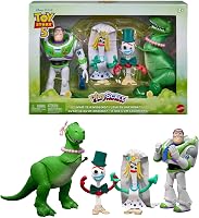 Mattel Disney en Pixar Toy Story 5 Wat is een bruiloft? Pakket met 4 - outlet/retourdeal