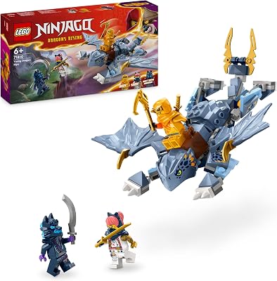 LEGO NINJAGO Jonge draak Riyu Speelgoed Set met 3 Ninja Minifiguren - outlet/retourdeal