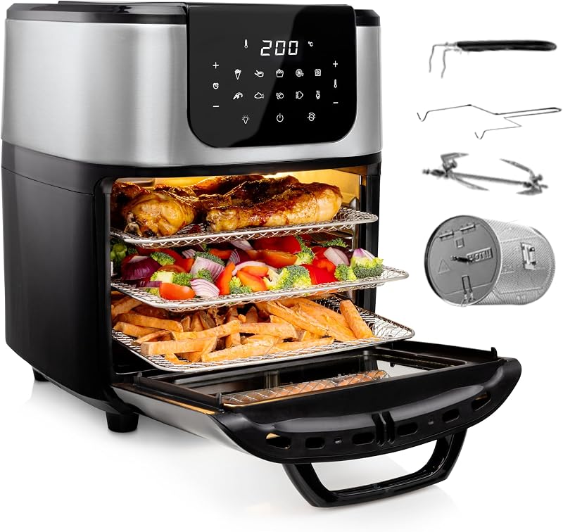 Princess 182075 Airfryer Oven Deluxe -Inhoud 11 Liter - outlet/retourdeal