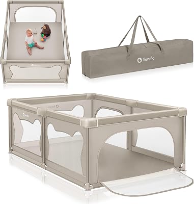 LIONELO Willow Kinderbox Babybox 127x187x68 cm (0–48 Maanden) - outlet/retourdeal