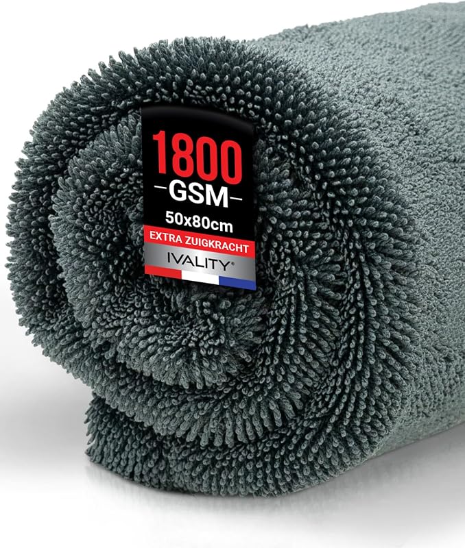 Ivality Auto Droogdoek XXL 80x50 cm - outlet/retourdeal