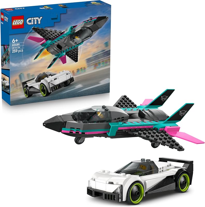 LEGO City Jet vs. Car Toy - outlet/retourdeal