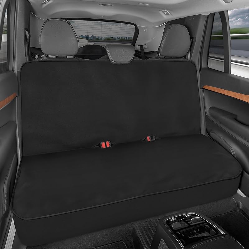 Motor Trend AquaShield Zwarte waterdichte achterbank autostoelhoes - outlet/retourdeal