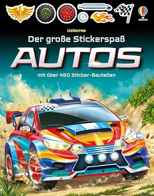 Der große Stickerspaß: Autos: mit über 450 Sticker-Bauteilen - outlet/retourdeal