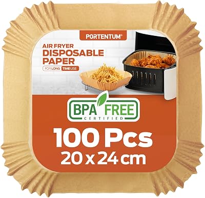 PORTENTUM Airfryer bakpapier - outlet/retourdeal