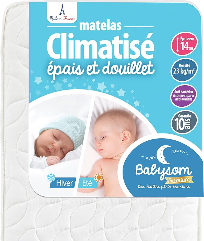 Babysom Ademend Baby Matras - outlet/retourdeal