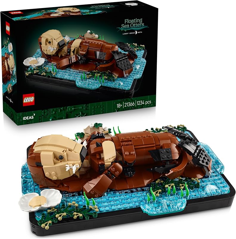 LEGO Ideas Drijvende Zeeotters - outlet/retourdeal