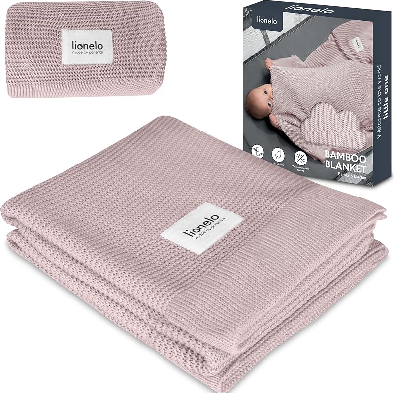 Lionelo Bamboo Babydeken 100x75 cm - outlet/retourdeal