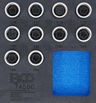 BGS 74580 Gereedschapmodule 1/6: Velgenslot demontageset voor Tesla - outlet/retourdeal