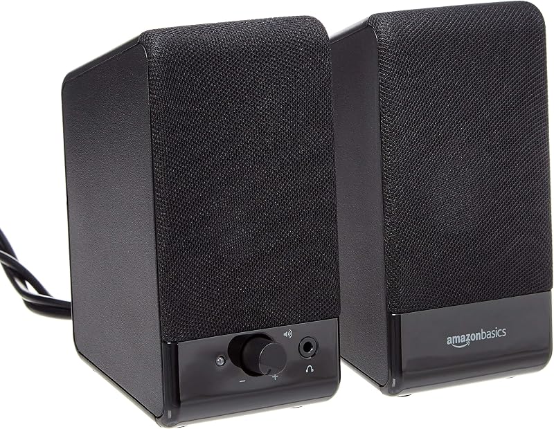 Amazon Basics Computerluidspreker voor bureau pc of laptop - outlet/retourdeal