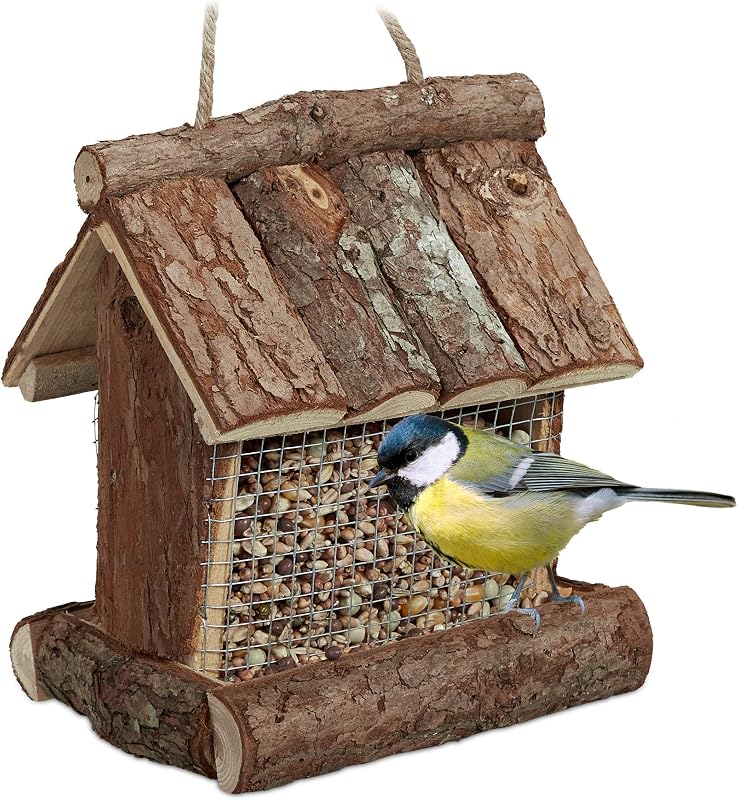 Relaxdays vogelvoederhuisje hangend - outlet/retourdeal