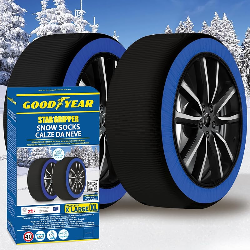 Goodyear Calze da Neve Star Gripper Omologate Italia EN 16662-1:2020 - outlet/retourdeal