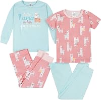 Gerber Baby Girls' Toddler Snug Fit 4-Piece Pajama Set - outlet/retourdeal