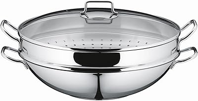 WMF Macao Wok 36cm 4-delig - outlet/retourdeal