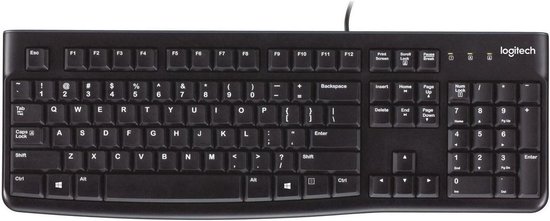 Logitech K120 Bedraad Toetsenbord - refurbished — outlet/retourdeal